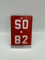 Velonummer SO 82