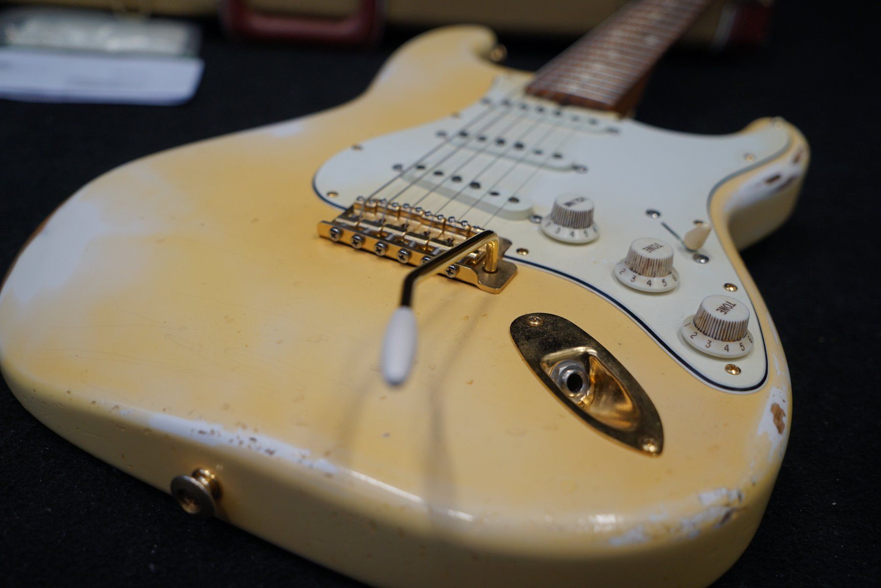 Strumenti musicali: Zeal Custom Made Stratocaster Amber Pickups custom made DE – Usato da Ortschwaben venduto da Musictrade 3