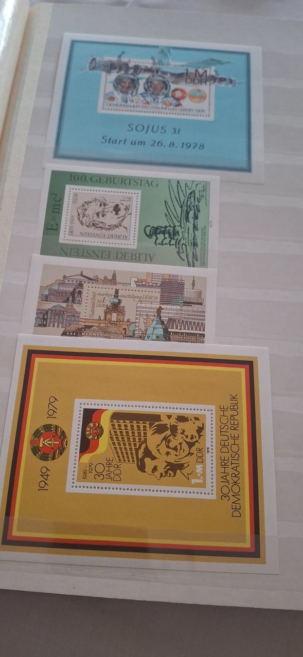 Tutti i francobolli: Briefmarken Blöcke DDR – Usato da Lachen SZ venduto da Isuma 2