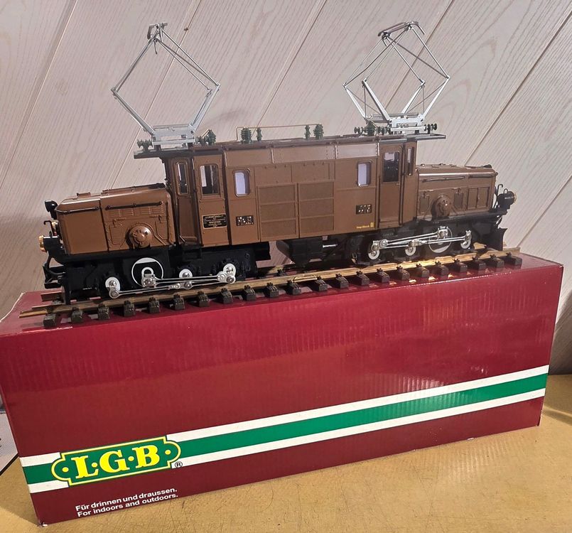 LGB - 20400 - RhB - Lokomotive Ge 6/6 - Spur G - Analog (Gebraucht) in ...