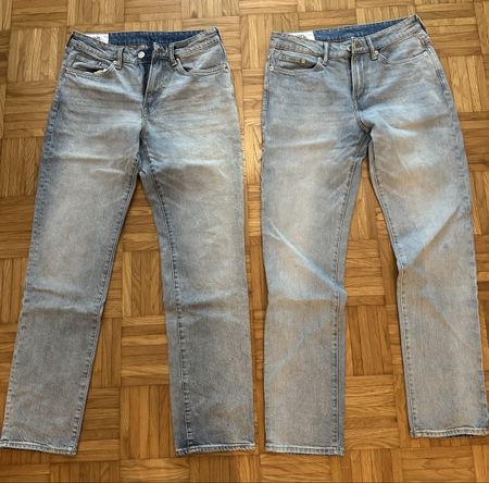 Zwei Paar H&M Jeans Straight Regular Fit Grösse 31/34