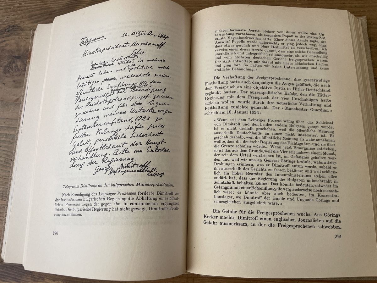 Bücher: Antikes Buch Dimitroff Contra Göring 1934 Braunbuch 2 – Gebraucht aus Winterthur von cheerio97 7