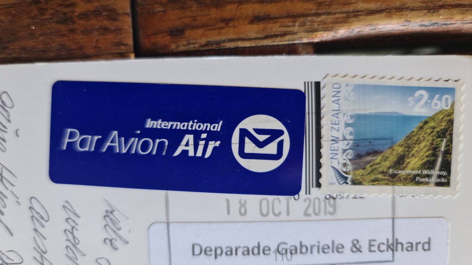Cartoline postali: Ansichtskarte neuseeland – Usato da Dintikon venduto da Vexi 1