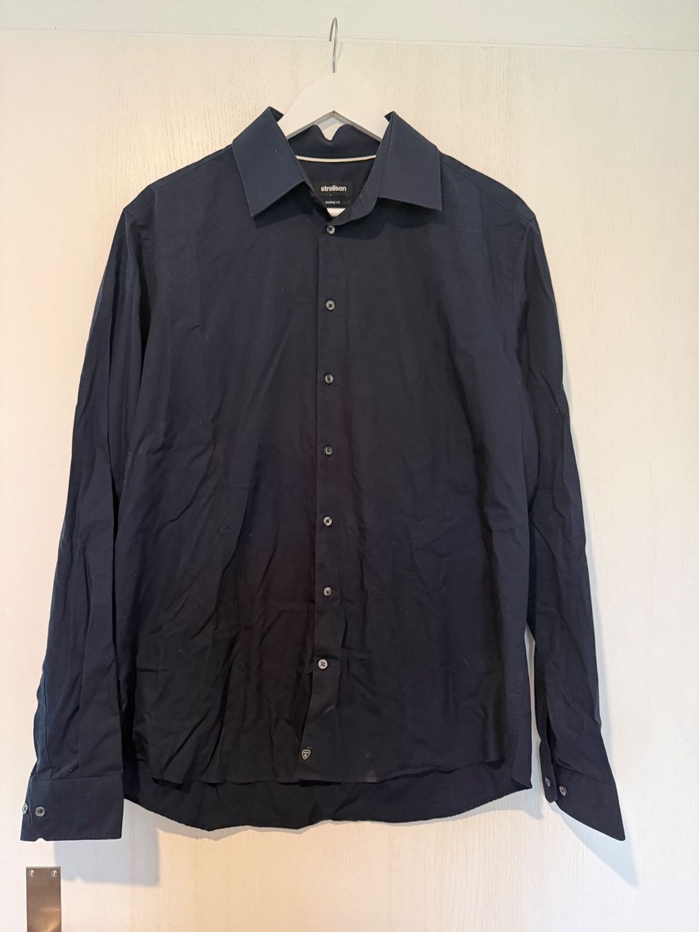 Strellson Camicie: Hemd Herren Strellson 42 Navy Neu – Nuovo (secondo la descrizione) da Thalwil venduto da Catha10