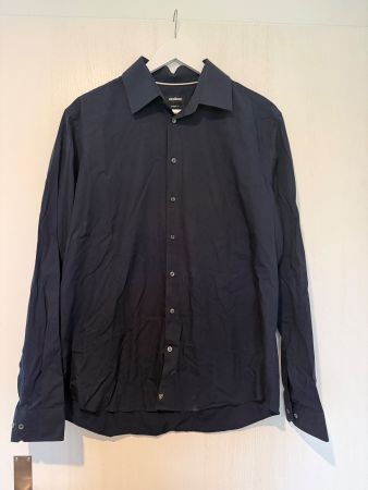 Hemd Herren Strellson 42 Navy Neu