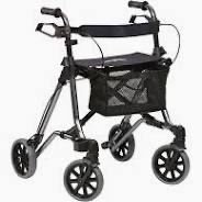 Stabiler Leichtgewicht Rollator, faltbar