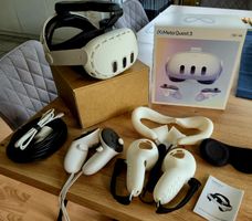 Meta Quest 3 128GB comme neuf et accessoires VR