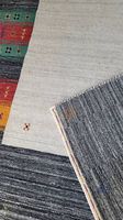 Handgeknüpfter Gabbeh Teppich 196x130 cm Wolle