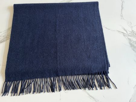 Schal, blau