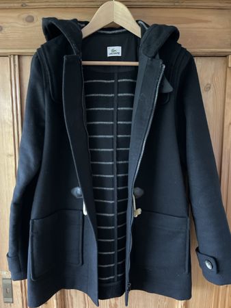 Lacoste Winter Dufflecoat, Grösse 40, Schwarz, Top Zustand!