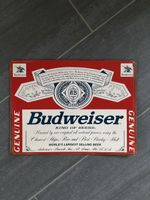 Vintage USA Budweiser King of Beers Schild