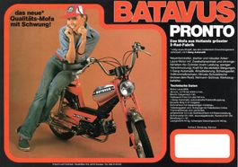 Mofa Batavus Pronto - Originalprospekt