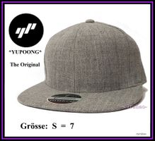 Original YUPOONG Fitted Cap / Grau / Gr. S