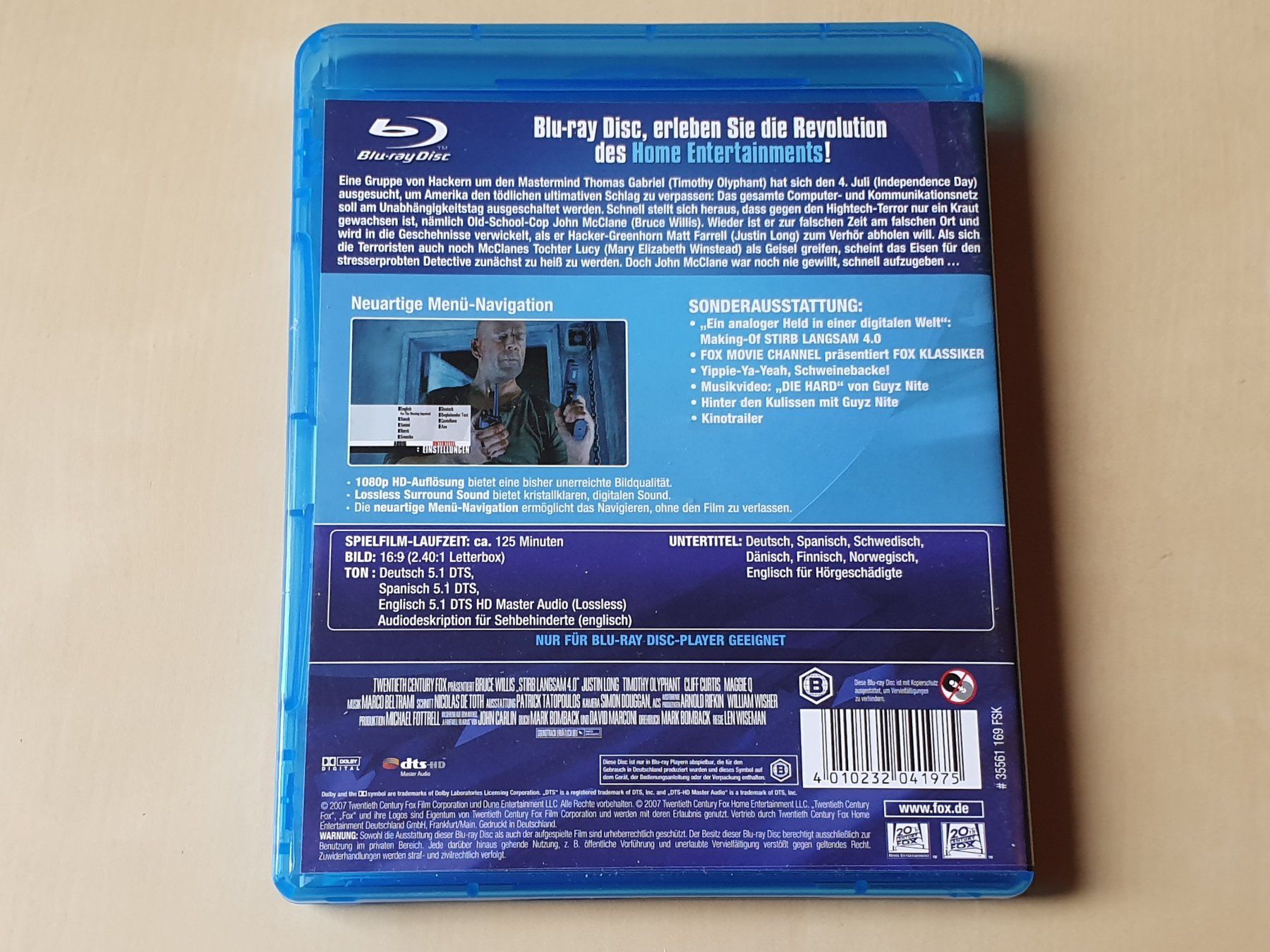 Tutti i DVDs: Stirb Langsam 4.0 – Usato da Stansstad venduto da collectorsshop 1