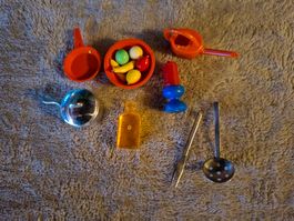 Puppenhausküchen Set, 8-teilig, Vintage , von Bodo Hennig