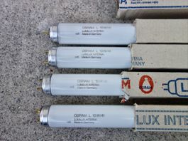 1 Neonröhre Leuchtstoffröhre OSRAM L 10W/41 EXTRA WARM WHITE