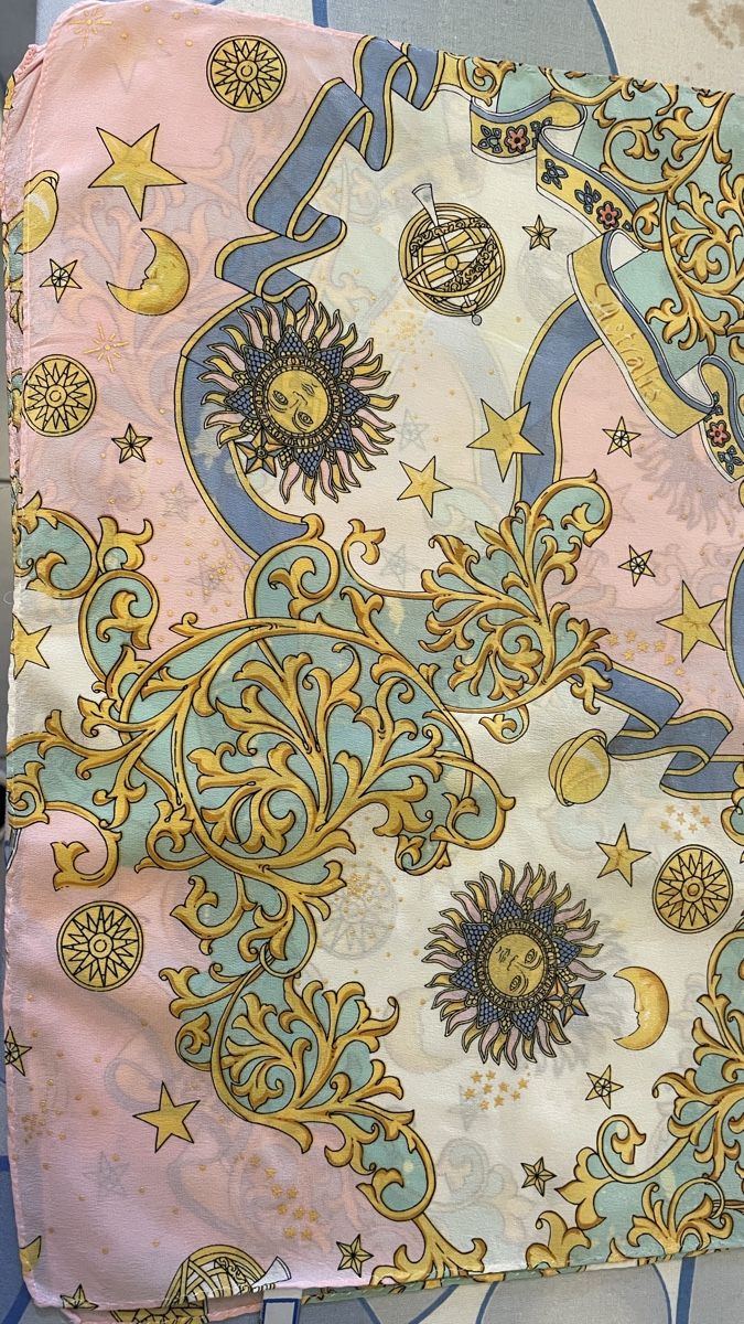 Codello Foulard & Sciarpe: Codello Seiden-Schal, neuwertig, Pastellfarben! – Nuovo (secondo la descrizione) da Steinmaur venduto da Tapsy 2