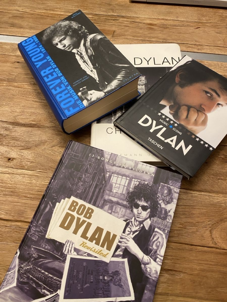 Libri: Bob Dylan Fan Bundle Bücher – Usato da Zürich venduto da Palmstree1