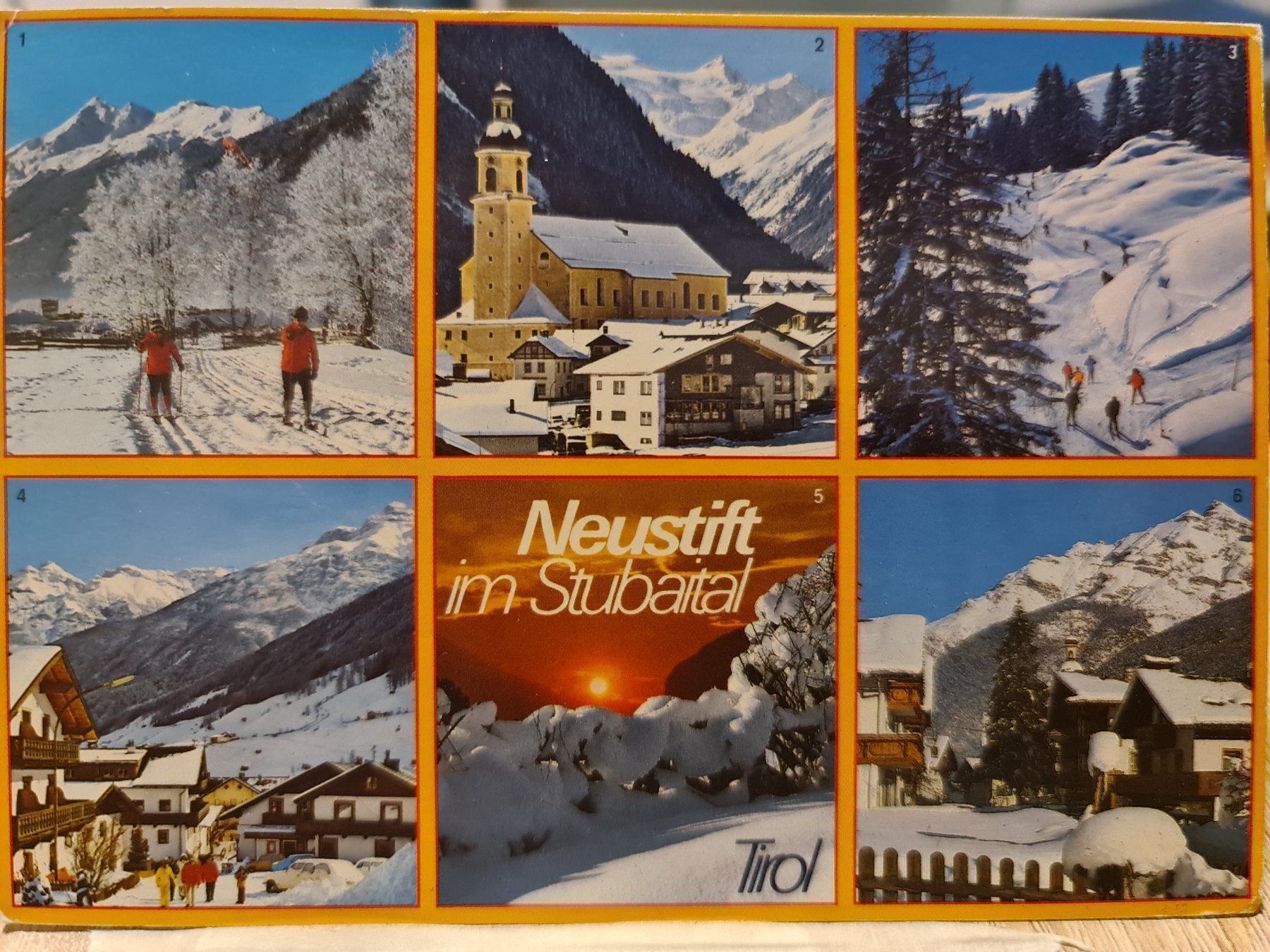 Ansichtskarten: Ansichtskarte Neustift im Stubaital – Gebraucht aus Dintikon von Vexi