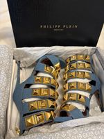Philipp Plein Sandalen mit Nieten Grösse 40 NEU