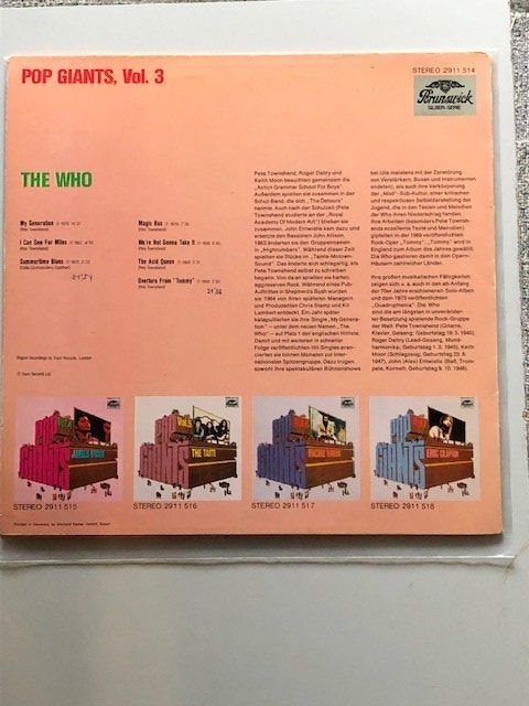 Vinyles: Who – D'occasion à Aarwangen par Jukebox3 2