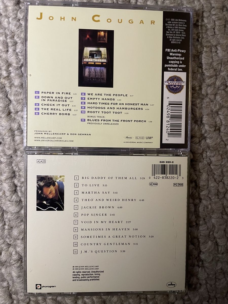 CD: 2x John Cougar Mellencamp – Usato da Reinach AG venduto da trigger7811 1