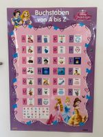 Poster - Disney Prinzessinnen Buchstaben von A bis Z 50x70cm