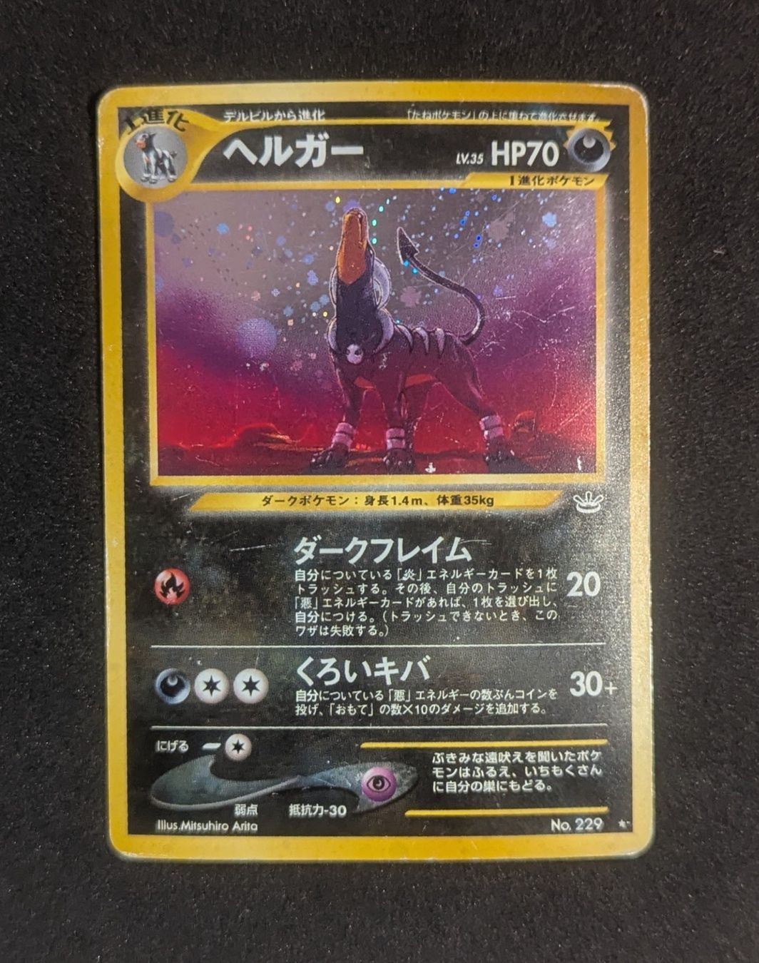 Pokémon Carte collezionabili: Houndoom Holo Awakening Legends JAP – Usato da Zürich venduto da printz7