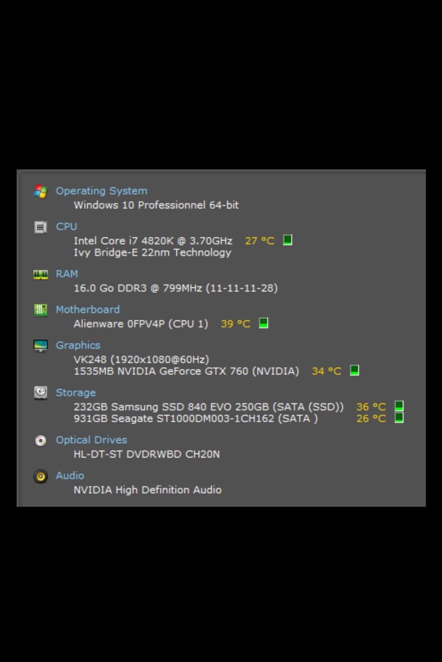 Alienware PCs: PC gaming Alienware Aurora R4 – Gebraucht aus Wohlen AG von  3