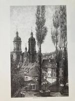 Lithographie Grösse 33 x51 cm