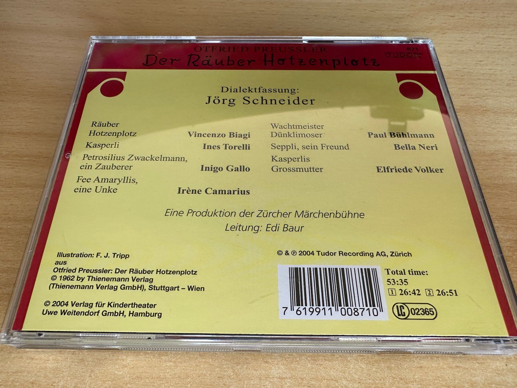 Audiolibri: D4 Otfried Preussler - Hotzenplotz 1 – Usato da Rikon im Tösstal venduto da Alpenmutz 1