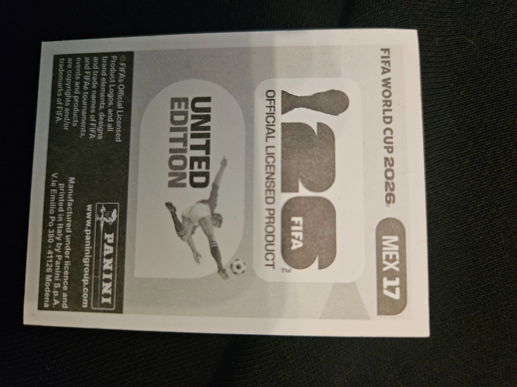 Panini Carte collezionabili: MEX17 – Usato da Würenlingen venduto da Dinli 1