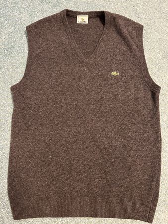 Lacoste Tank Pullover Wolle
