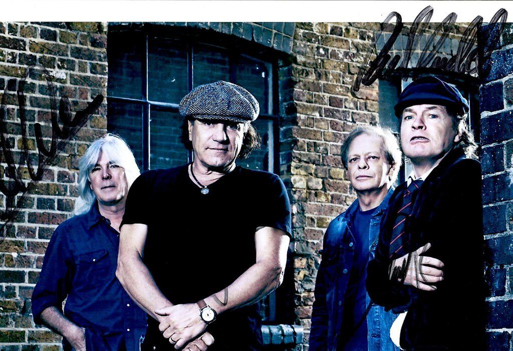 Autografi: AC/DC topfullCAST / AUTOGRAMME – Usato da Egg b. Zürich venduto da Dbunny