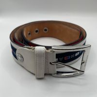 Paul & Shark Yachting Gürtel Italien Leder Solid Brass 100