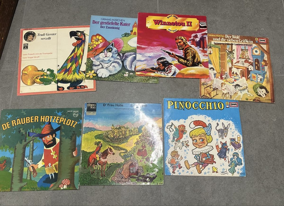 Vinyles: 7x Märchen auf Vinyl – D'occasion à Nebikon par Vanessa2003 4