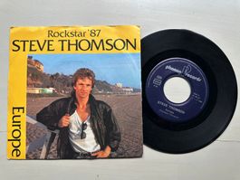 STEVE THOMSON tolle Single Kult Top Hit Europe SWISS 80's