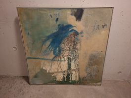 Gemälde Gabriele Fettolini "L'Albero gitato" Topp zustand