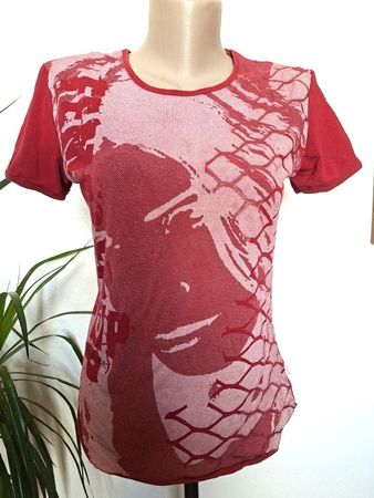 T-Shirt Graphic TRUSSARDI– Imprimé Pop Art– Taille M (38 CH)