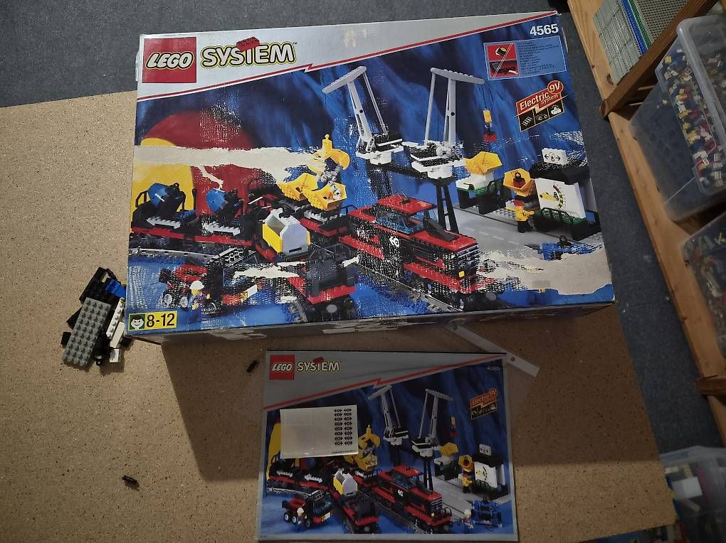 Jouets: Lego System 4565 9V Zug Güterzug – D'occasion à Muttenz par sarino