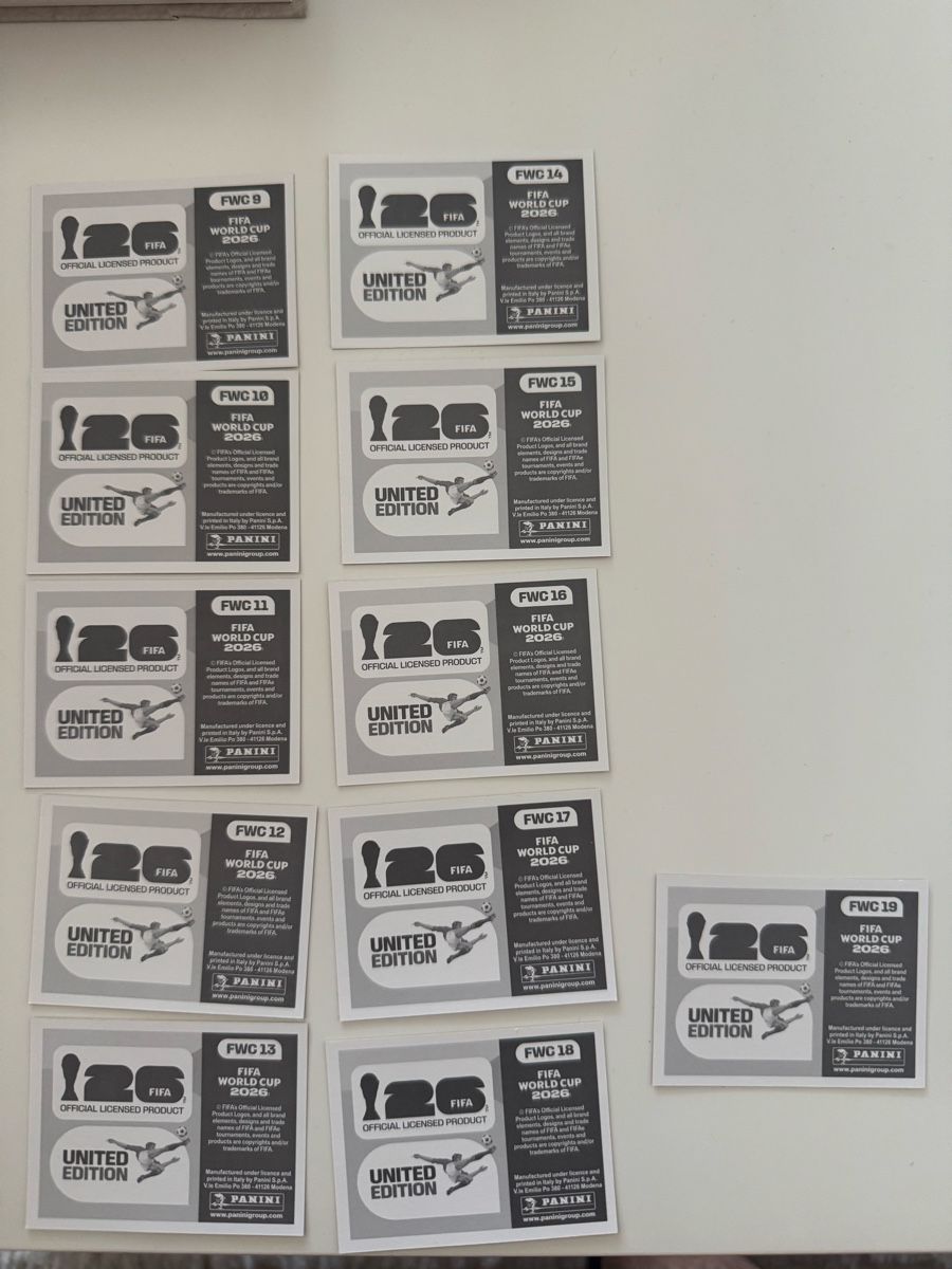 Panini Carte collezionabili: Panini History Winners 11 stickers – Nuovo (secondo la descrizione) da Crans-Montana venduto da Sta7ros 1