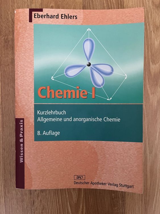 Chemie I, Eberhard Ehlers, 8.Auflage | Kaufen Auf Ricardo