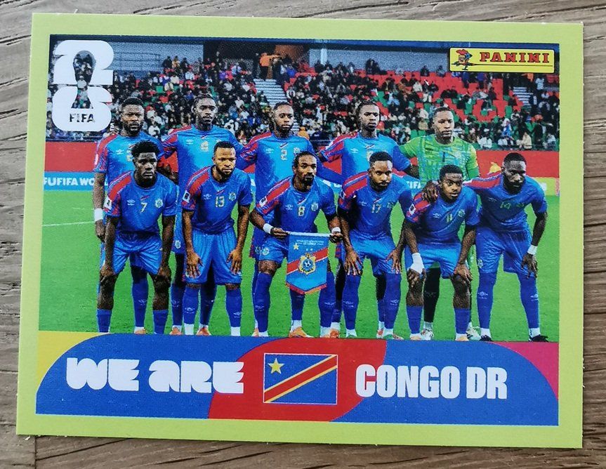 Congo DR COD 13 Panini FIFA World Cup 2026 ⚽🏆 (Neu (gemäss Beschreibung ...