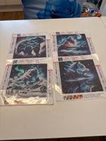 4x TiereDiamond Paiting 20x20