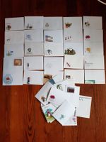 Set à 50 Ersttages-Couverts FDC ohne Marken (neu, Lagerware)