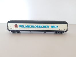 Lima Feldschlösschen Bier Wagen H0/ HO Modelbahn Güterwagen