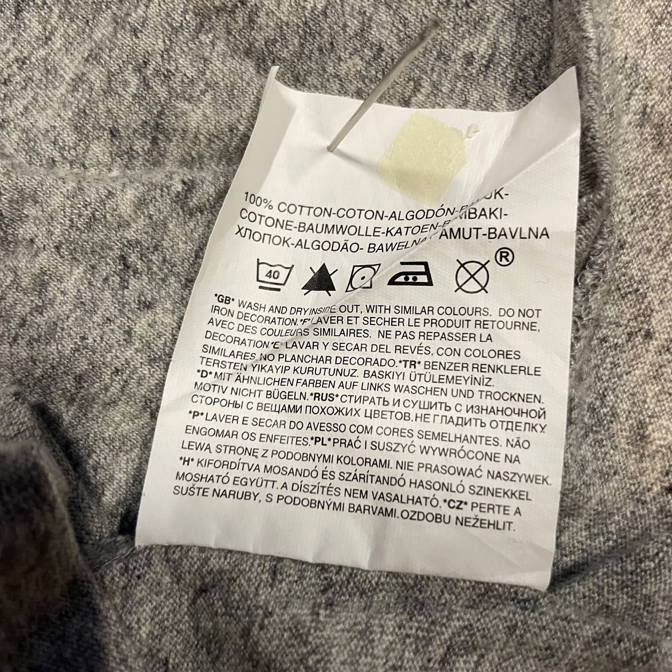 Levi's T-Shirts: Levi's T-Shirt Grau Gr. M Standard Fit Baumwolle – Gebraucht aus Bubikon von SwissSecondLife 8
