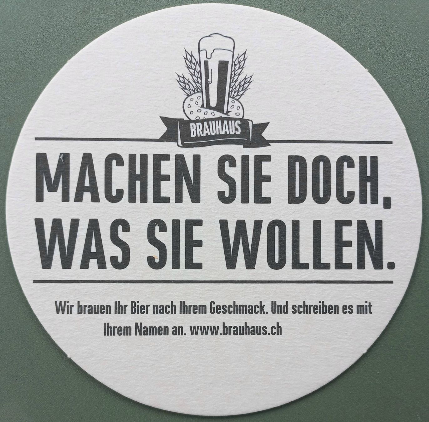 Calanda Sottobicchieri: Bierdeckel - Brauhaus - CH – Usato da Niederuzwil venduto da lubimaja
