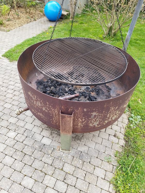 Grill Kohle/Holz Feuerschale Kaufen auf Ricardo