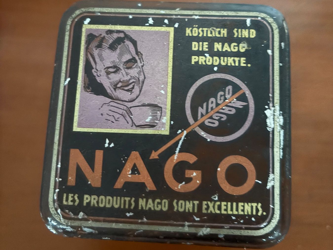 Pots: Nago Metallbüchse – D'occasion à Luzern par Lampion 4